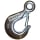 Крюк оцинкованный DIN 689 - 250кг (100 шт.) Крюк оцинкованный DIN 689 - 250кг (100 шт.)