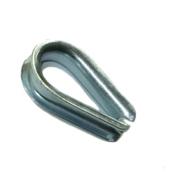 Коуш оцинкованный 6мм DIN 6899 А